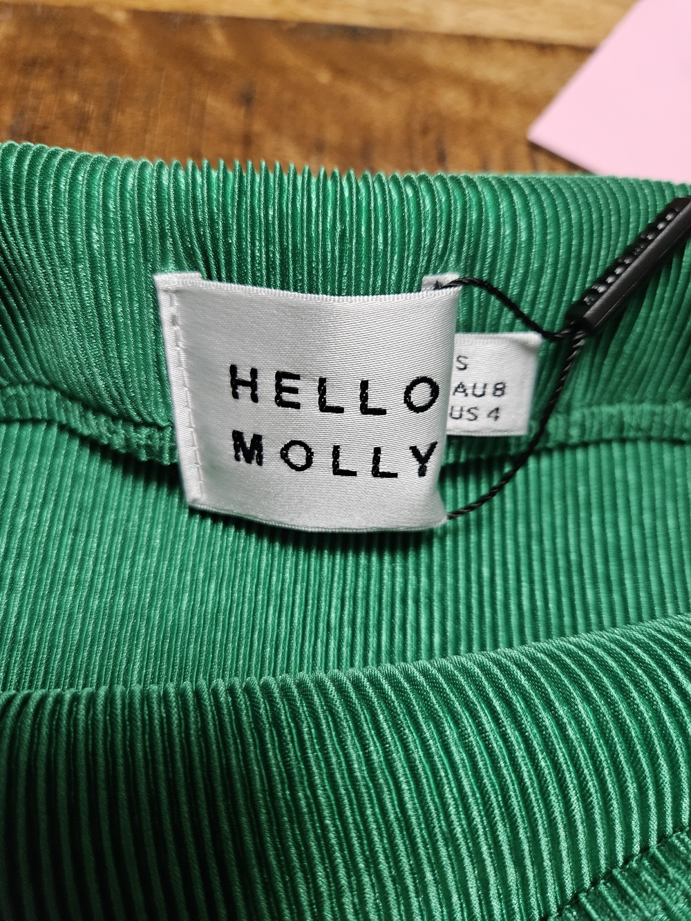 Hello Molly Emerald Green Mini Dress